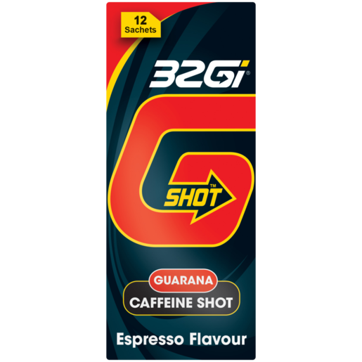 32Gi Espresso Flavoured G Shots 12 x 4.5g