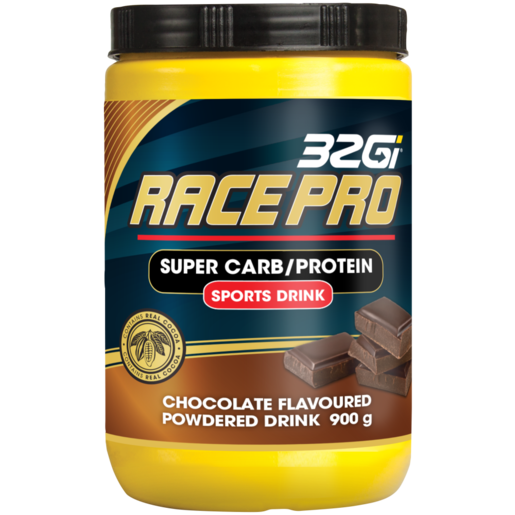 32Gi Race Pro Chocolate Flavoured Powdered Sports Drink 900g