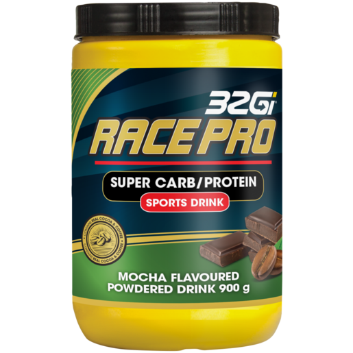 32Gi Race Pro Mocha Flavoured Powdered Sports Drink 900g