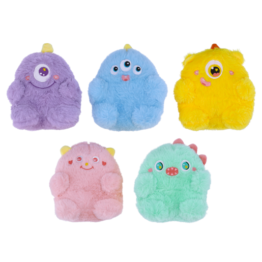 Plush Monsters Microwave Warmer 16cm x 21cm (Assorted Item- Supplied At Random)