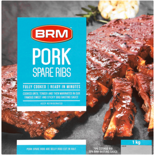BRM Pork Belly Spare Ribs 1kg