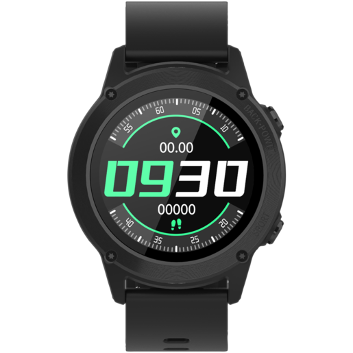 Volkano Adrenaline Black Smart Watch