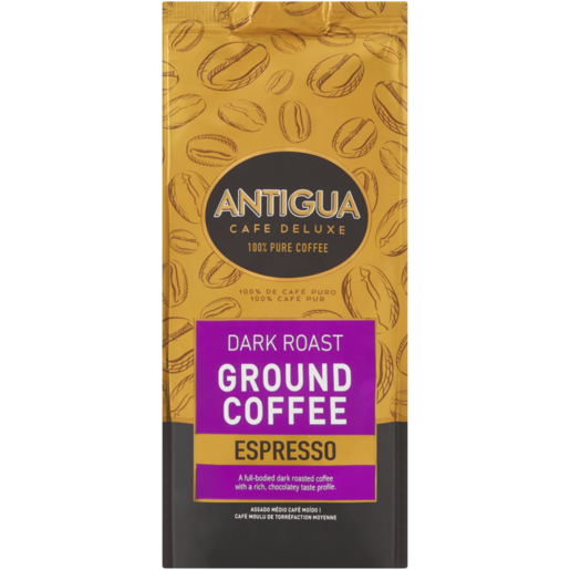 Antigua Dark Roast Espresso Ground Coffee 500g