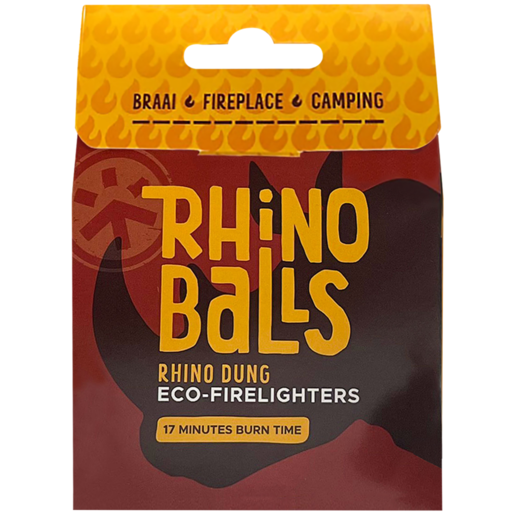 Lighter For Nature Rhino Balls Eco-Firelighters 8 Pack