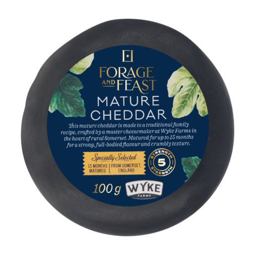 Forage And Feast Mature Cheddar 100g