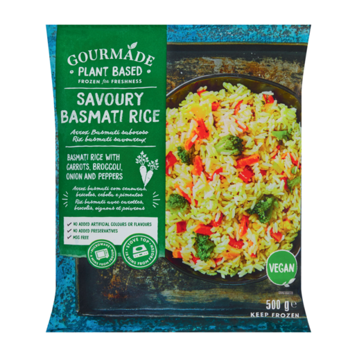 Gourmade Frozen Savoury Basmati Rice 500g