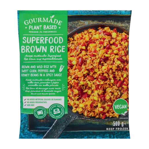 Gourmade Frozen Superfood Brown Rice 500g