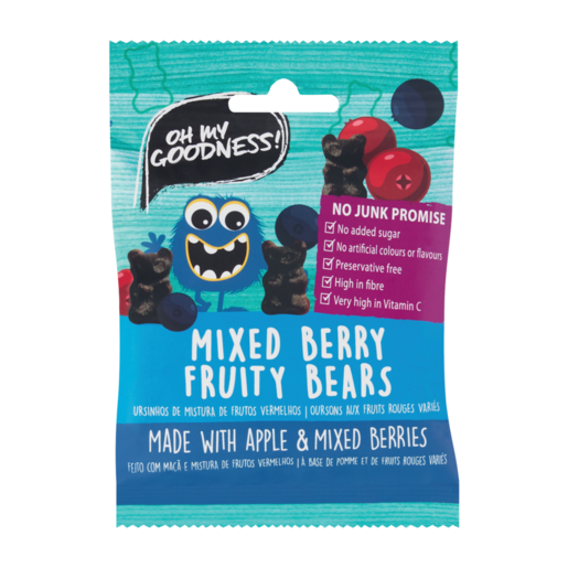 Oh My Goodness! Mixed Berry Fruity Bears 30g
