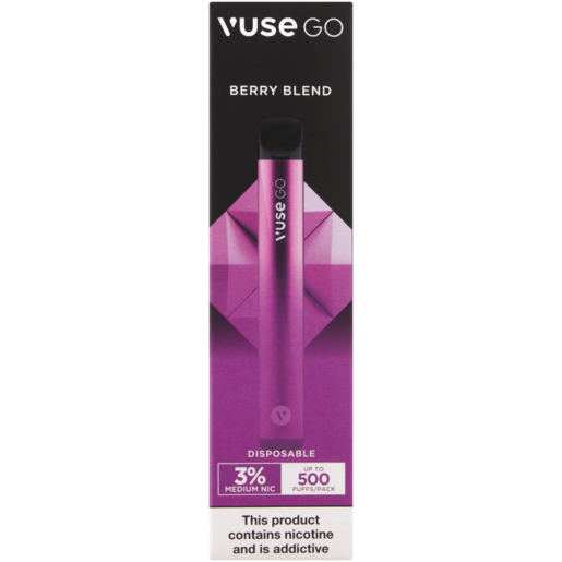 Vuse Go Berry Blend Disposable ePod - Not For Sale To Under 18s