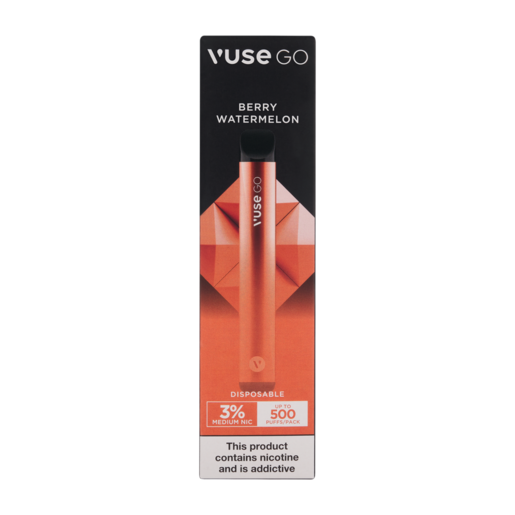 Vuse Go Berry Watermelon Disposable Vape - Not For Sale To Under 18s