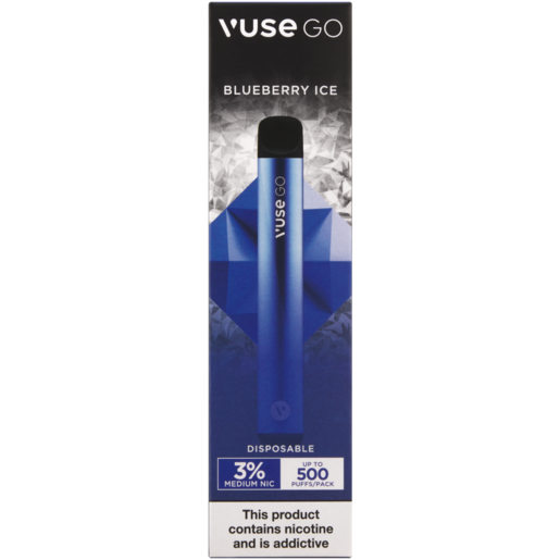 Vuse Go Blueberry Ice Disposable ePod - Not For Sale To Under 18s