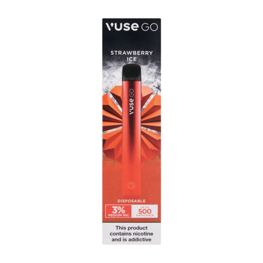 Vuse Go Strawberry Ice Disposable Vape - Not For Sale To Under 18s
