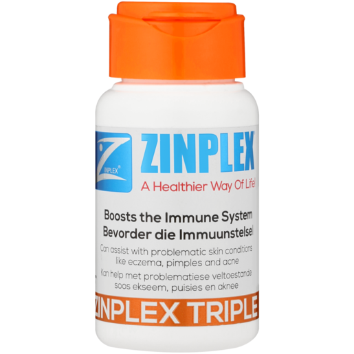 Zinplex Triple Immune Booster 60 Pack