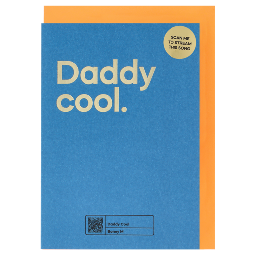 Say It Songs Daddy Cool Everyday Card