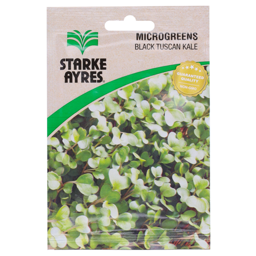 Starke Ayres Microgreens Black Tuscan Kale Seeds