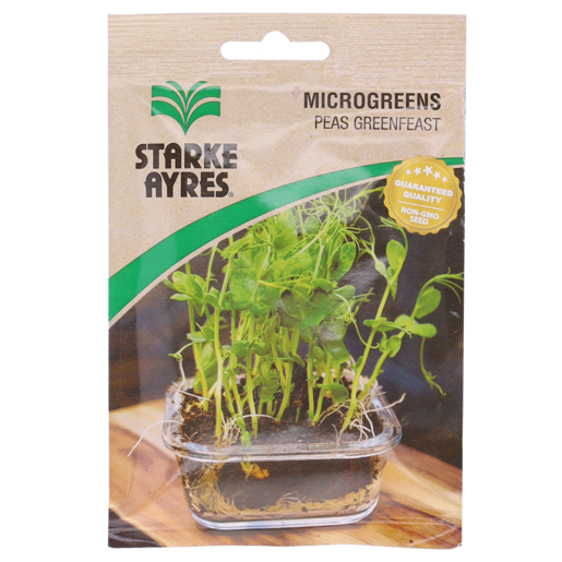 Starke Ayres Microgreens Peas Greenfeast Seeds
