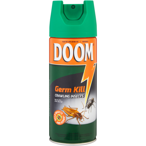 DOOM Germ Kill Crawling Insects Insecticide Spray 300ml