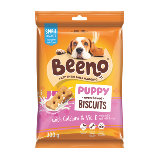 BEENO Puppy Oven Baked Biscuits 300g