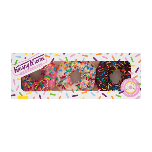 Krispy Kreme Doughnuts with Sprinkles 3 Pack