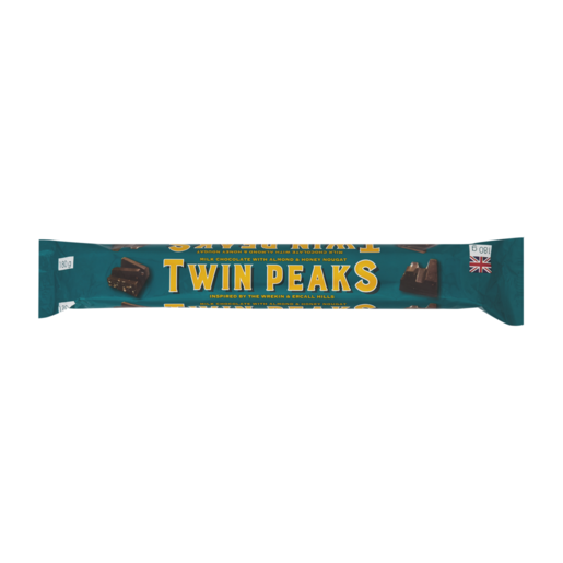 Twin Peak Milk Chocolate With Almond & Honey Nougat 180g