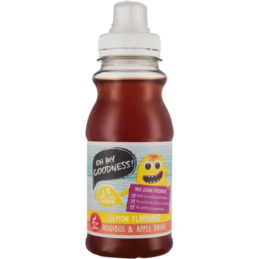 Oh My Goodness! Lemon Flavoured Rooibos & Apple Drink 250ml
