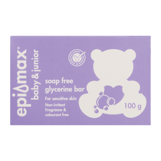 Epi-max Baby & Junior Soap Free Glycerine Bar 100g