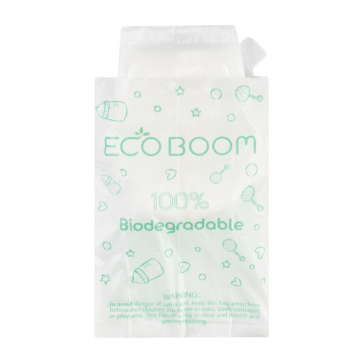 Eco Boom Biodegradable Nappy Bags 5 x 20 Pack