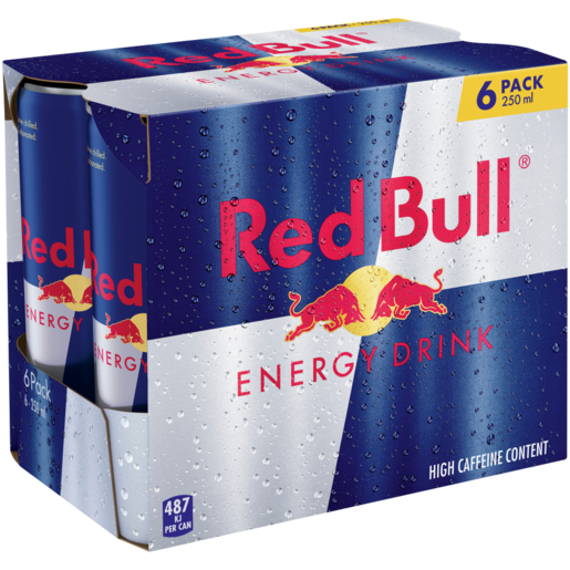 Red Bull Energy Drink 6 x 250ml