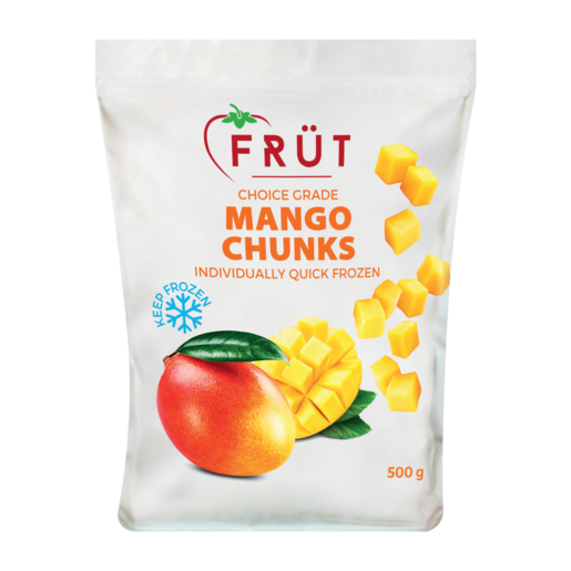 Früt Frozen Mango Chunks 500g