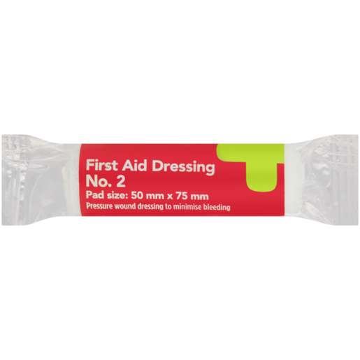 Medirite No. 2 First Aid Dressing 75mm