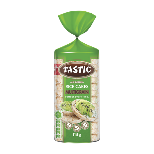Tastic Multigrain Air Popped Rice Cakes 115g