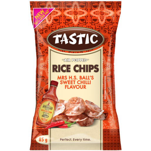 Tastic Mrs Ball's Sweet Chilli Flavour Rice Chips 85g