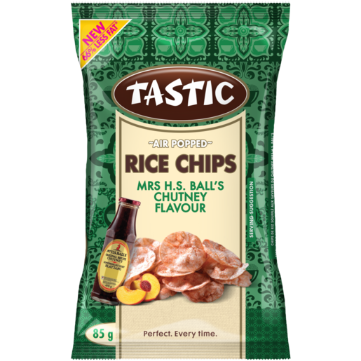 Tastic Mrs Ball's Chutney Flavour Rice Chips 85g