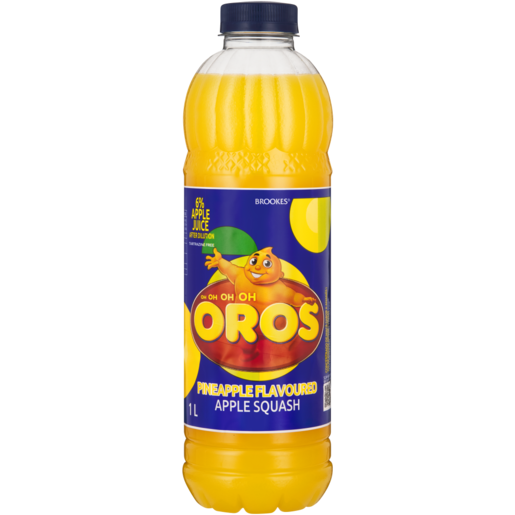 Oros Pineapple Flavoured Apple Squash 1L