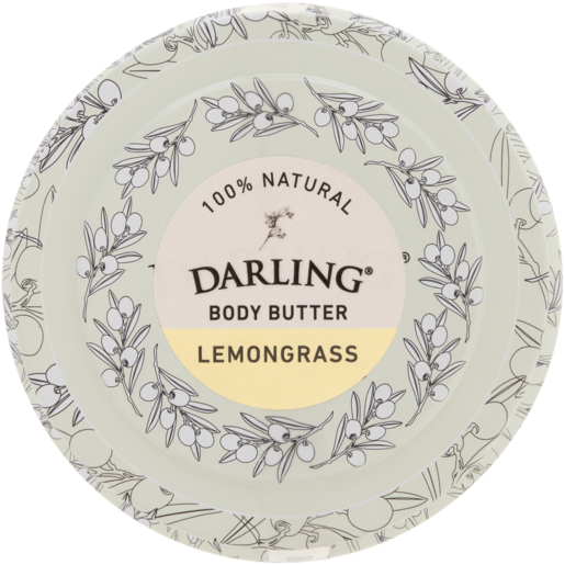 Darling Olives Lemongrass Body Butter 150g 