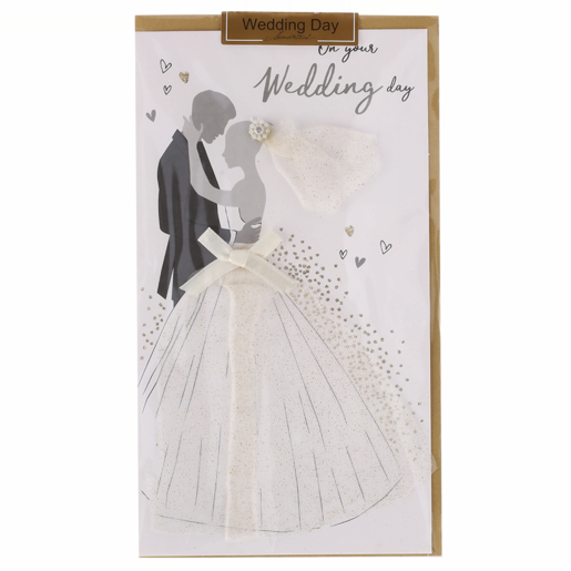 Champagne On Your Wedding Day Everyday Card 1 Piece