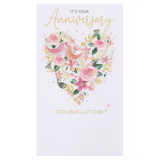 Champagne Everyday Anniversary Wife Card