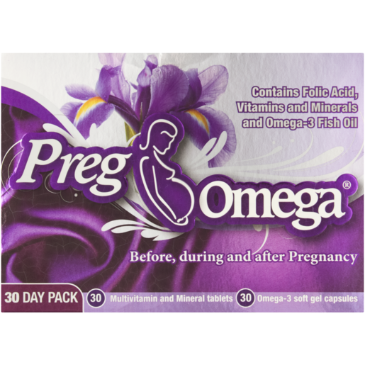 Preg Omega Pregnancy Supplement 60 Pack