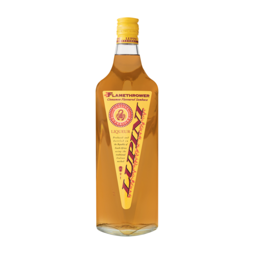 Lupini Flamethrower Cinnamon Flavoured Sambuca Bottle 750ml