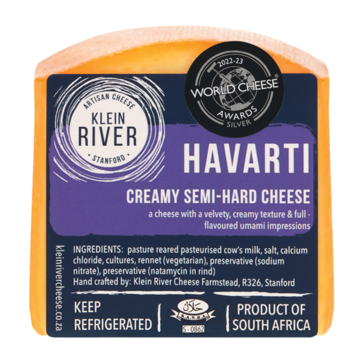 Klein River Creamy Havarti Cheese 150g