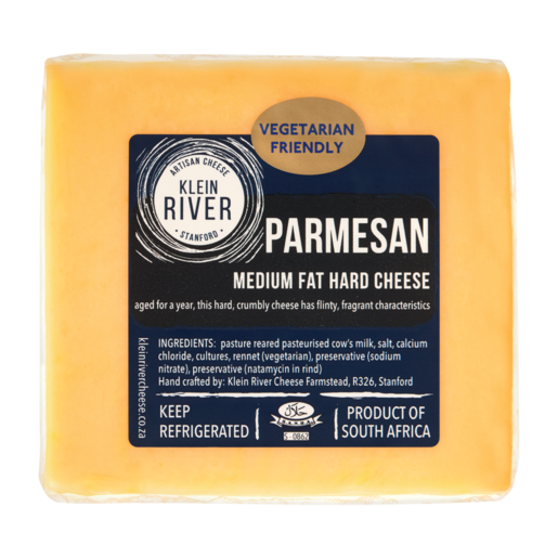 Klein River Medium Fat Parmesan Cheese 150g