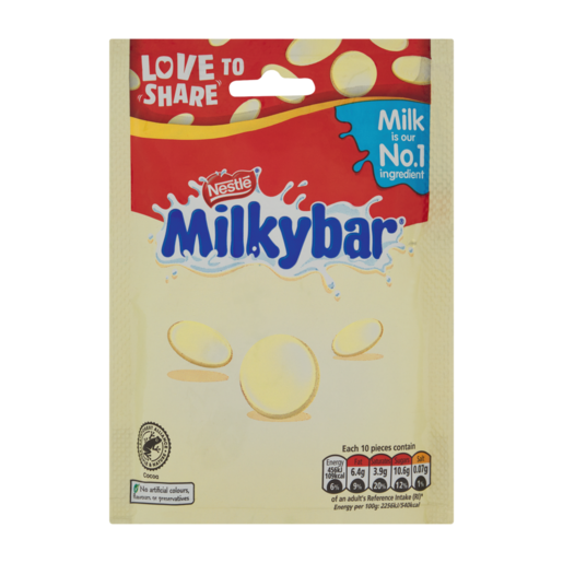Milky Bar White Chocolate Buttons 94g