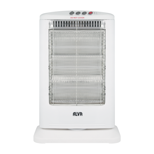 Alva White Electric Halogen Heater