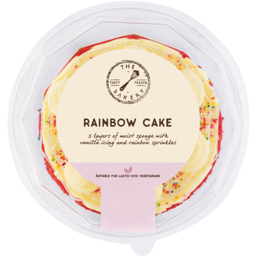 The Bakery Rainbow Cake 1.1kg 