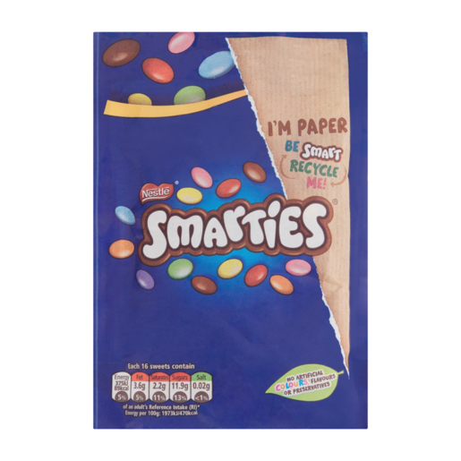 Smarties Milk Chocolate Sweets 105g