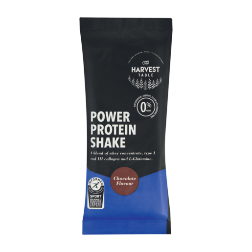 The Harvest Table Chocolate Flavour Power Protein Shake 30g