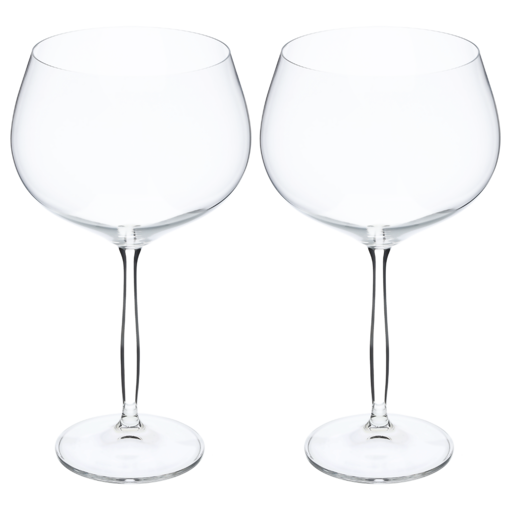 Forage And Feast Crystal Lead-Free Gin Glasses 2 Piece