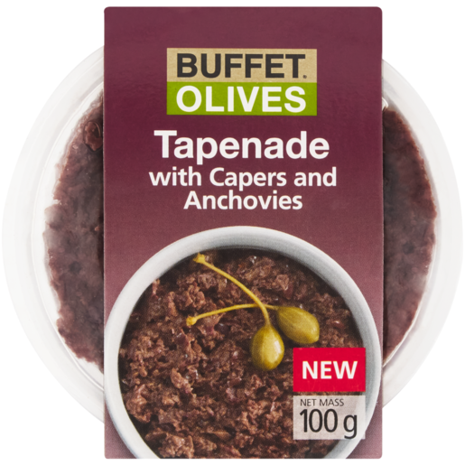 Buffet Olives Tapenade With Capers And Anchovies 100g 