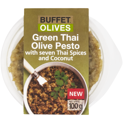 Buffet Olives Green Thai Olive Pesto 100g 