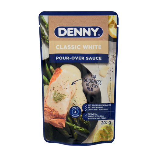 DENNY Classic White Pour-Over Sauce 200g